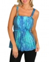 MOD 20 Women's Tie Dye Empire Waist Tank