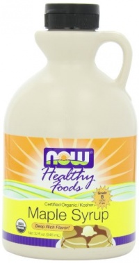 NOW Foods Maple Syrup Grade B Organic, 32 ounce NOW Foods Maple Syrup Grade B Organic, 32 ounce