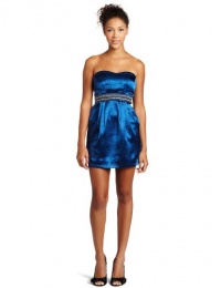 Trixxi Juniors Two Pocket Tube Dress, Teal, 7 Trixxi Juniors Two Pocket Tube Dress, Teal, 7