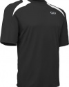 PT818S Men's Performance Loose Fit Athletic Workout Shirt with Shoulder Panel