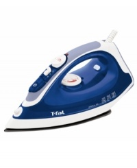 Kiss the kinks goodbye! This easy-glide iron features a nonstick soleplate that effortlessly moves over garments, providing a continuous stream of steam that removes the most stubborn wrinkles and creases. Vertical steaming makes it easy to freshen up drapes, upholstery, hanging garments and more around the house. Model FV3756003. Kiss the kinks goodbye! This easy-glide iron features a nonstick soleplate that effortlessly moves over garments, providing a continuous stream of steam that removes the most stubborn wrinkles and creases. Vertical steaming makes it easy to freshen up drapes, upholstery, hanging garments and more around the house. Model FV3756003.