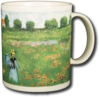 Coffee Mug: Monet Poppies At Argenteuil Coffee Mug: Monet Poppies At Argenteuil