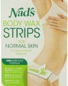 Nad's Body Wax Strips, 20 Count