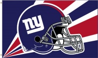 NFL New York Giants 3-by-5 Foot Helmet Flag NFL New York Giants 3-by-5 Foot Helmet Flag