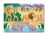 Melissa & Doug Safari Peg Puzzle