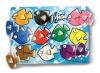 Fish Colors Mix N Match Peg Puzzle