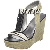 Nine West Women's Keenster T-Strap Wedge Sandal Nine West Women's Keenster T-Strap Wedge Sandal