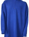 Polo Ralph Lauren Men's Cotton Fleece French-Rib Half Zip Shirt-Blues-4 XL Tall