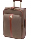 London Fog Oxford II 21 Inch Upright Suiter, Tan, One Size