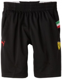 Puma - Kids Boys 2-7 Little Ferrari Short, Black, 6 Puma - Kids Boys 2-7 Little Ferrari Short, Black, 6