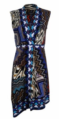 Nine West Women's Multi Print Jersey Sheath Dress Nine West Women's Multi Print Jersey Sheath Dress