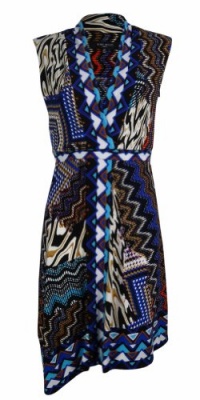 Nine West Women's Multi Print Jersey Sheath Dress