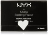 NYX Matte Blotting Paper, White, 50 Count