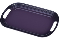 Le Creuset Stoneware 14 Oval Serving Platter, Cassis Le Creuset Stoneware 14 Oval Serving Platter, Cassis