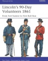 Lincoln's 90-Day Volunteers 1861: From Fort Sumter to First Bull Run (Men-at-Arms)