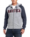 Nautica Men's Hooded Solid Fleece Sweater