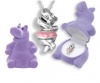 Hippopotamus Crystal Necklace in Purple Hippo Gift Box