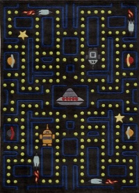 Area Rug 2x3 Rectangle Kids Arcade Black Color - Momeni Lil Mo Whimsy Rug from RugPal Area Rug 2x3 Rectangle Kids Arcade Black Color - Momeni Lil Mo Whimsy Rug from RugPal