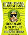 Deep River Snacks Kettle Chips, Rosemary & Olive Oil, 2-Ounce Bags (Pack of 24)