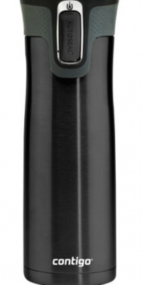 Contigo AUTOSEAL West Loop Stainless Steel 20-Ounce Travel Mug with Easy-Clean Lid, Black Contigo AUTOSEAL West Loop Stainless Steel 20-Ounce Travel Mug with Easy-Clean Lid, Black