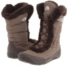 The North Face Nuptse Fur IV Boots Snow Shoes Brown Womens