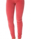 True Religion Women's Halle Highrise Lonestar Stretch Velvet Jeans Pink-31 X 30