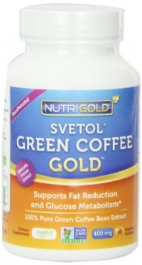 NutriGold Pure Green Coffee Bean Extract, Green Coffee Gold Featuring Clinically-Proven 100% Svetol, 90 Vegetarian Capsules NutriGold Pure Green Coffee Bean Extract, Green Coffee Gold Featuring Clinically-Proven 100% Svetol, 90 Vegetarian Capsules