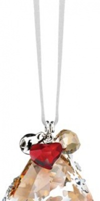 Swarovski Crystal Golden Shadow Christmas Ornament Swarovski Crystal Golden Shadow Christmas Ornament