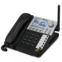 AT&T SynJ SB67148 Dect_6.0 Handset 4-Line Landline Telephone AT&T SynJ SB67148 Dect_6.0 Handset 4-Line Landline Telephone