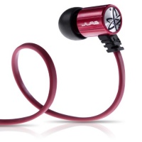 JBuds J4 Rugged Metal In-Ear Earbuds Style Headphones with Travel Case (Black/Red) JBuds J4 Rugged Metal In-Ear Earbuds Style Headphones with Travel Case (Black/Red)