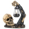 Gifts & Decor Sinister Skull with Lantern Halloween Party Decoration