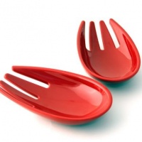 BlissHome Nigella Lawson's Living Kitchen Melamine Serving Hands, Red BlissHome Nigella Lawson's Living Kitchen Melamine Serving Hands, Red
