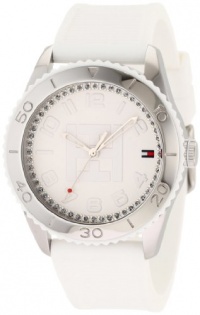 Tommy Hilfiger Women's 1781122 Sport Stainless Steel White Silicon Watch Tommy Hilfiger Women's 1781122 Sport Stainless Steel White Silicon Watch
