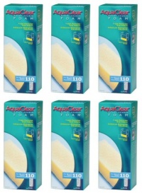 Hagen 6-Pack AquaClear Aquarium Water Filter with Insert Filter Hagen 6-Pack AquaClear Aquarium Water Filter with Insert Filter
