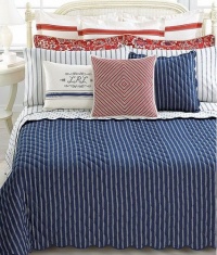 Lauren Ralph Lauren MARTINE Blue & Cream QUILT FULL/QUEEN Lauren Ralph Lauren MARTINE Blue & Cream QUILT FULL/QUEEN