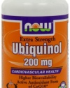 Now Foods Ubiquinol 200mg, Soft-gels, 60-Count