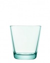 Iittala Kartio Set of Two Glass Tumblers, Water Green, 7-Ounce Capacity