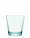 Iittala Kartio Set of Two Glass Tumblers, Water Green, 7-Ounce Capacity