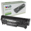 LD © Remanufactured Black Laser Toner Cartridge for Hewlett Packard (HP) Q2612A (12A)