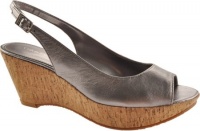 Calvin Klein Women's Heidy Heels,Anthracite Tumbled Metallic Leather,7 M US Calvin Klein Women's Heidy Heels,Anthracite Tumbled Metallic Leather,7 M US