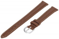 Timex Women's Q7B852 Padded Calfskin 12mm Brown Replacement Watchband Timex Women's Q7B852 Padded Calfskin 12mm Brown Replacement Watchband