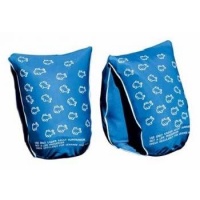 Boys Floatsafe Flotie Soft Fabric Armbands floatie Blue Boys Floatsafe Flotie Soft Fabric Armbands floatie Blue