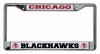 NHL Chicago Blackhawks Chrome Frame