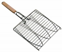 GrillPro 24014 Non-Stick Triple Fish Basket GrillPro 24014 Non-Stick Triple Fish Basket
