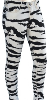 True Religion Brand Jeans Women's Halle Safari Zebra Tiger Pants-24 True Religion Brand Jeans Women's Halle Safari Zebra Tiger Pants-24