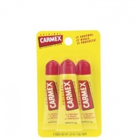 Carmex - Lip Moisturizing Tube, Original Balm - 0.35 Oz (3-Pack) Carmex - Lip Moisturizing Tube, Original Balm - 0.35 Oz (3-Pack)