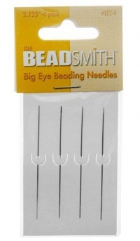 Big Eye Needles Beading (Set Of 4) - Easiest Needle To Thread Big Eye Needles Beading (Set Of 4) - Easiest Needle To Thread