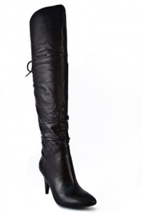 GUESS Women's Revenge Boot,Dark Brown Leather,6.5 M US GUESS Women's Revenge Boot,Dark Brown Leather,6.5 M US