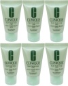 Clinique Liquid Facial Soap Mild 1 Oz Pack of 6 (Sample Size)