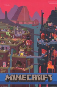 Minecraft Poster Sam Cube Minecraft Poster Sam Cube